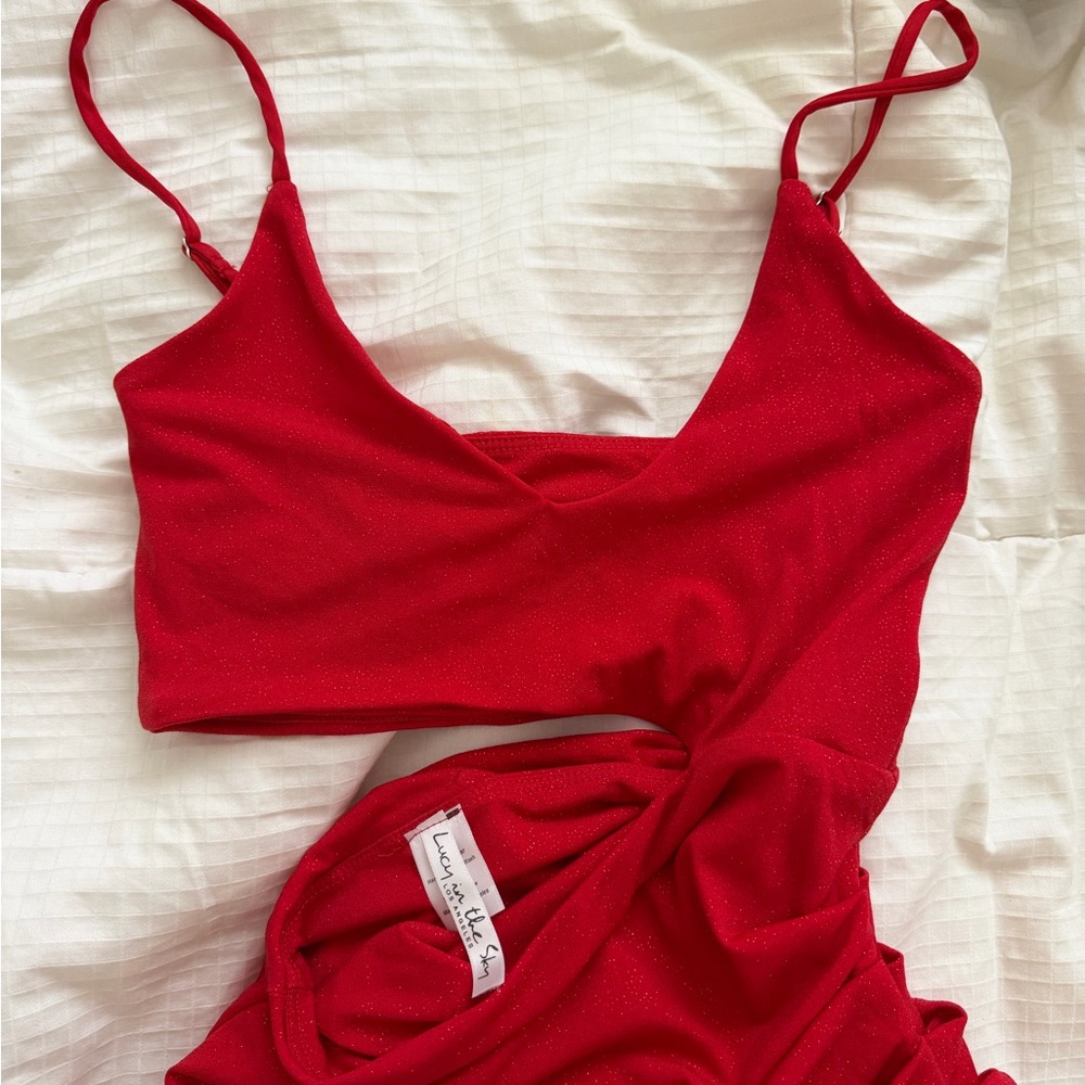 Lucy in the Sky Red Prom Dress